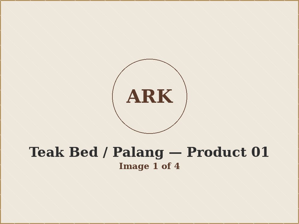 Teak Bed / Palang product 01 image 1
