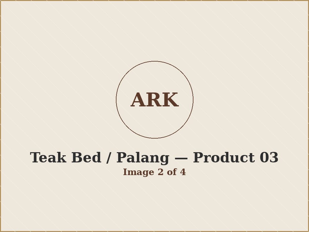 Teak Bed / Palang product 03 image 2