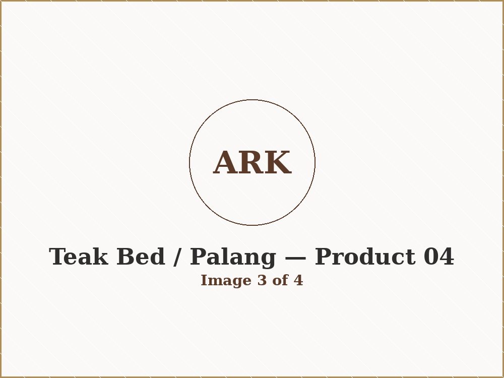 Teak Bed / Palang product 04 image 3