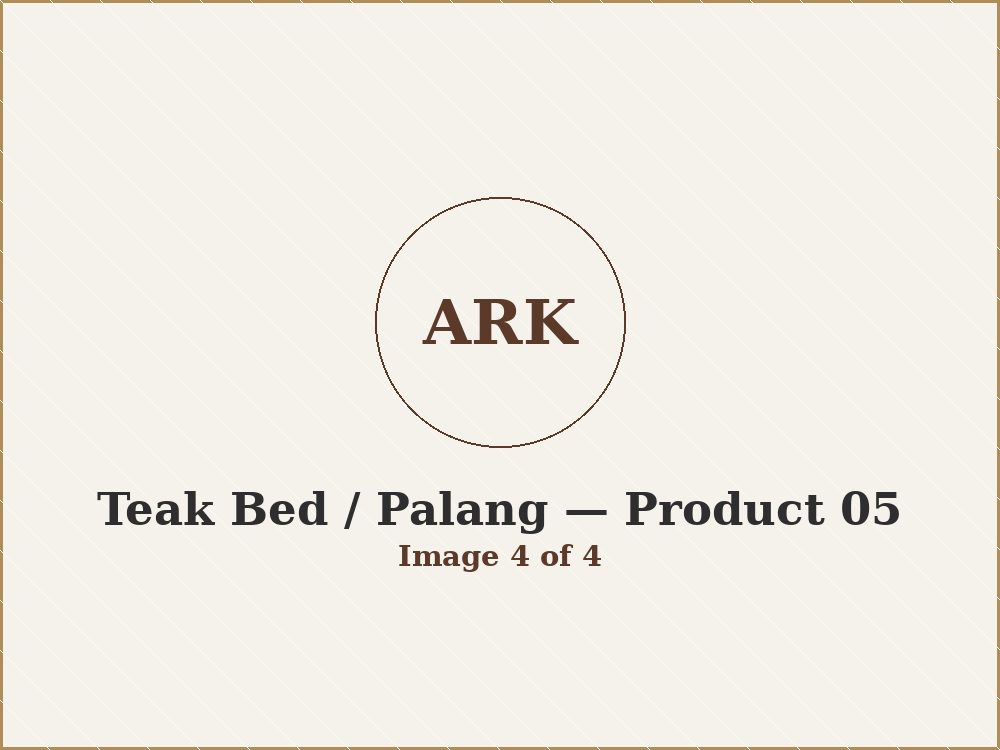 Teak Bed / Palang product 05 image 4