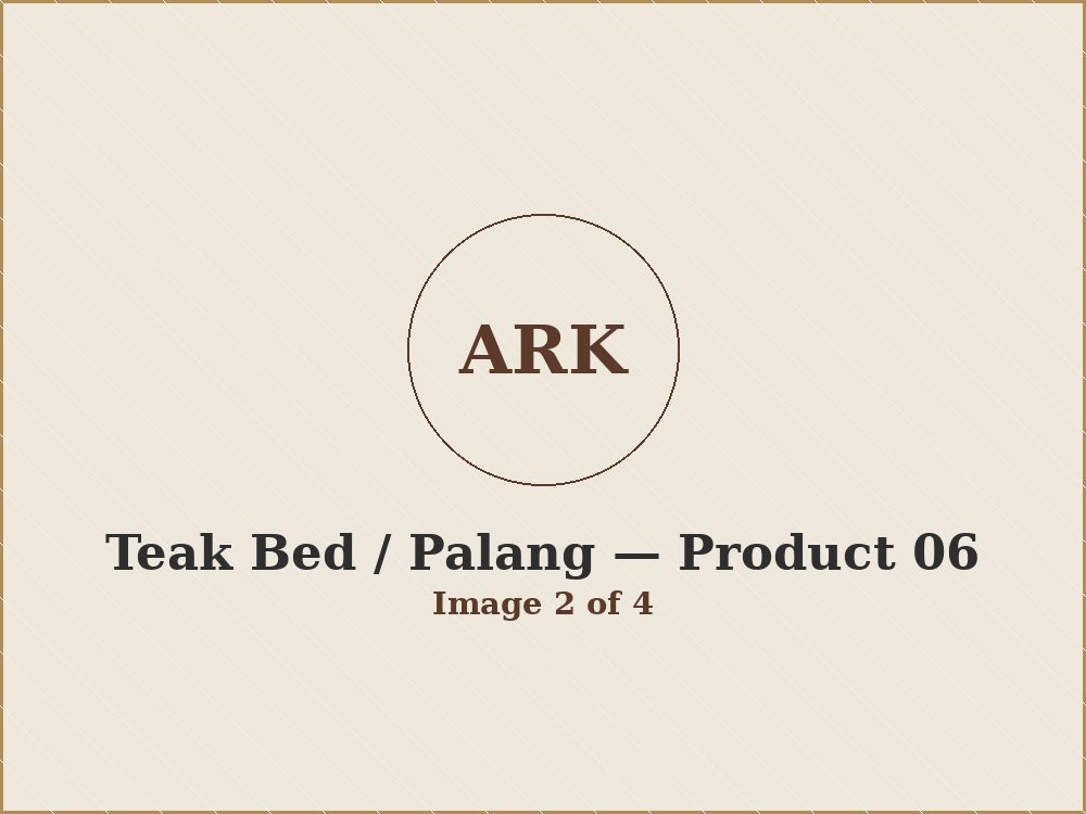 Teak Bed / Palang product 06 image 2