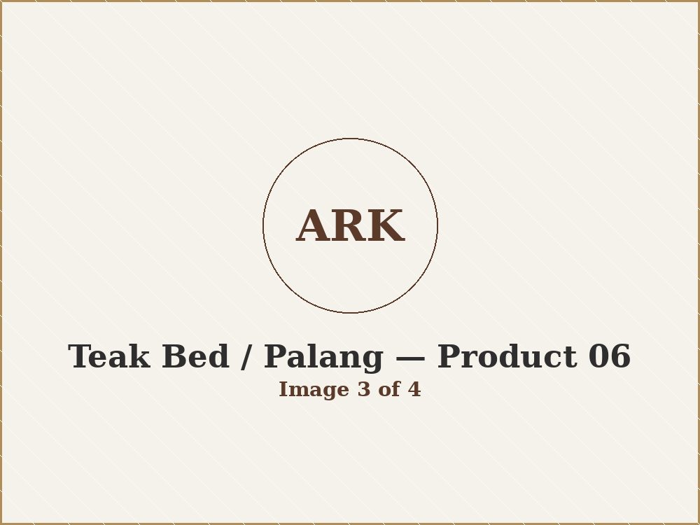 Teak Bed / Palang product 06 image 3