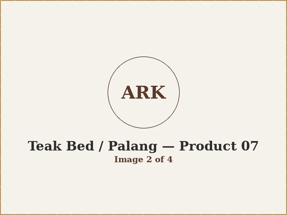 Teak Bed / Palang product 07 image 2
