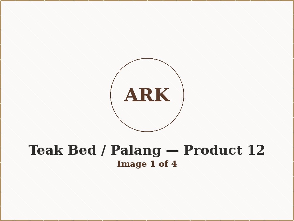 Teak Bed / Palang product 12 image 1