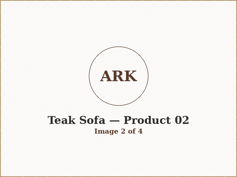Teak Sofa product 02 image 2
