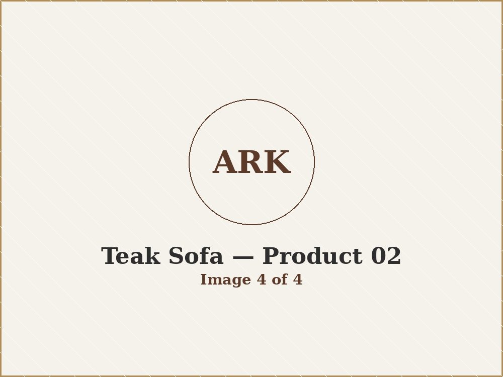 Teak Sofa product 02 image 4