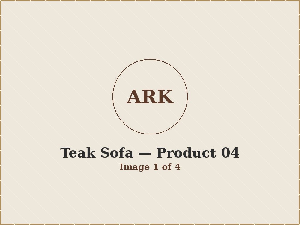 Teak Sofa product 04 image 1