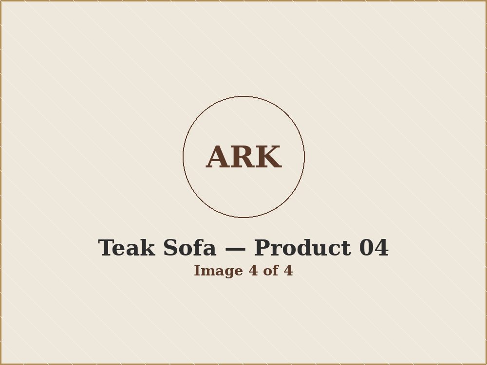 Teak Sofa product 04 image 4