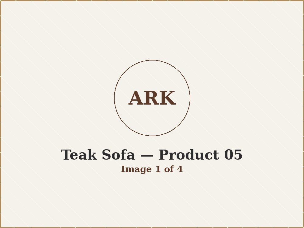 Teak Sofa product 05 image 1