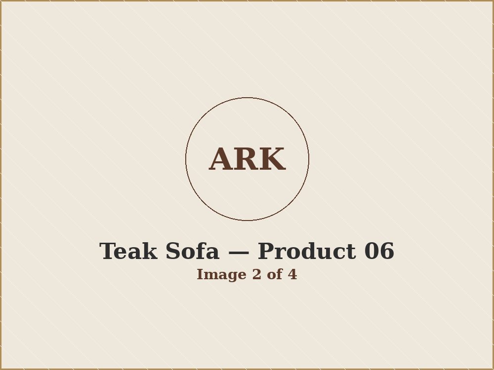 Teak Sofa product 06 image 2