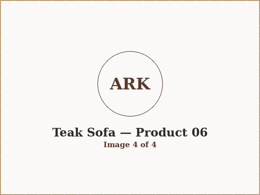 Teak Sofa product 06 image 4