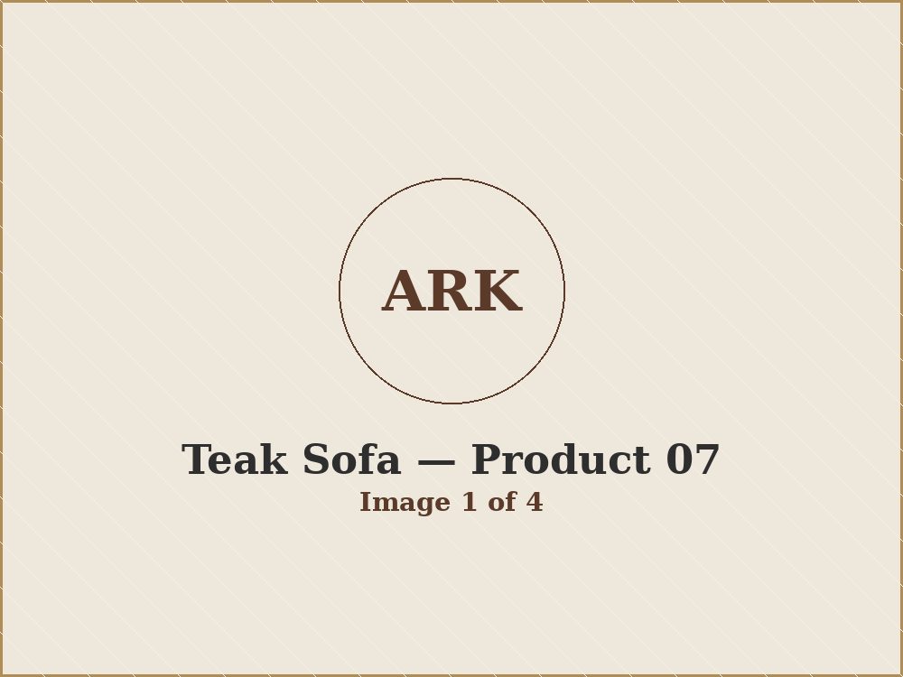Teak Sofa product 07 image 1