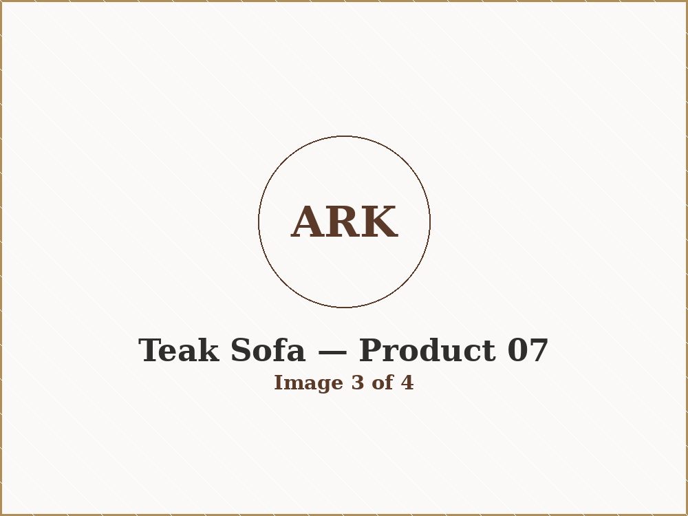 Teak Sofa product 07 image 3