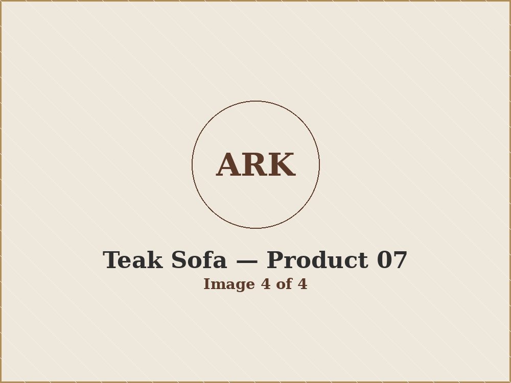 Teak Sofa product 07 image 4