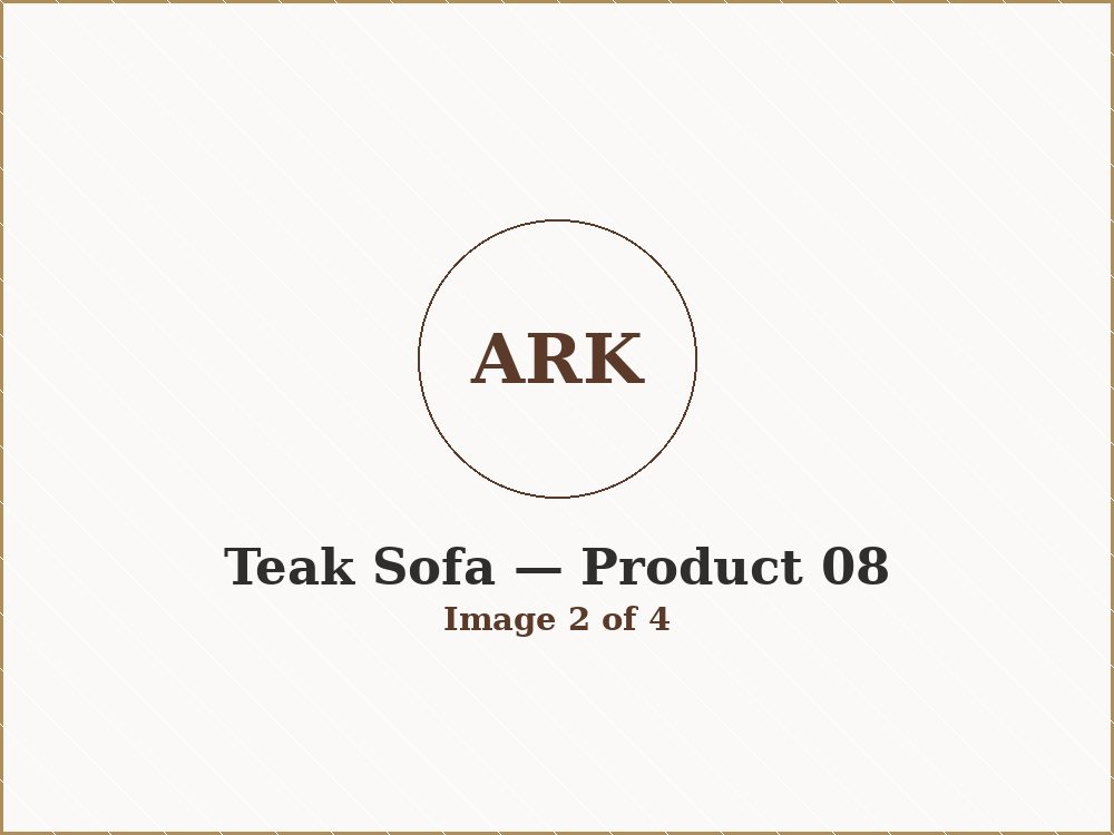 Teak Sofa product 08 image 2