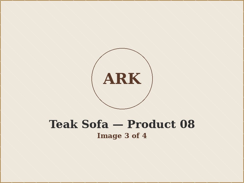 Teak Sofa product 08 image 3