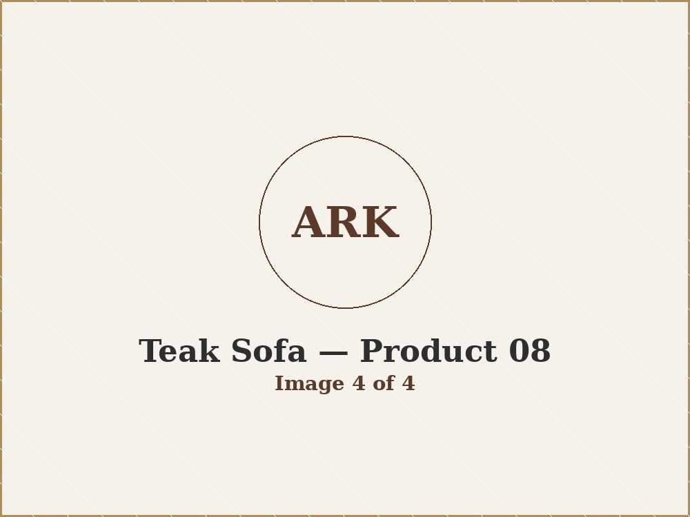 Teak Sofa product 08 image 4