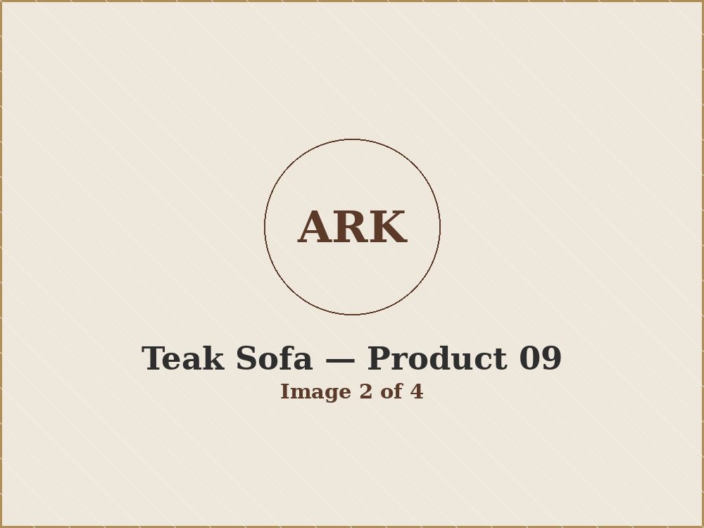 Teak Sofa product 09 image 2