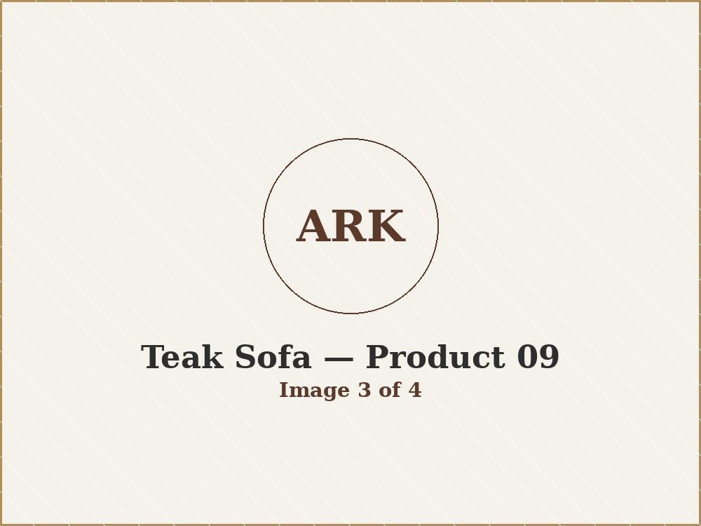 Teak Sofa product 09 image 3