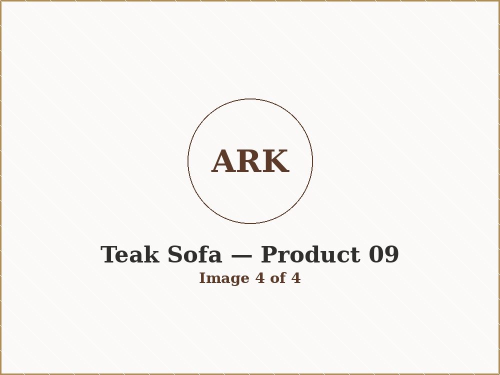 Teak Sofa product 09 image 4